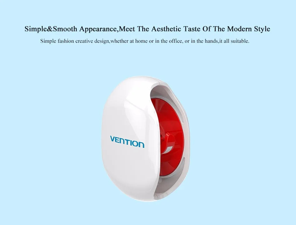 Vention Automatic Cable Winder Cord Organizer Holder for Headphones USB Cables and Phone Winding Automatic Cable Winder Machine