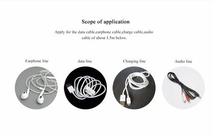 Vention Automatic Cable Winder Cord Organizer Holder for Headphones USB Cables and Phone Winding Automatic Cable Winder Machine