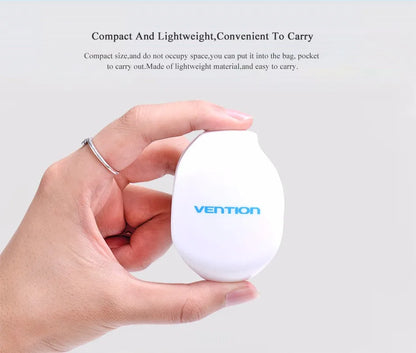 Vention Automatic Cable Winder Cord Organizer Holder for Headphones USB Cables and Phone Winding Automatic Cable Winder Machine