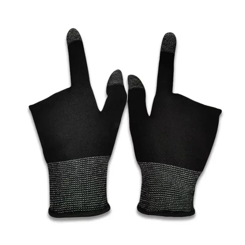 Gants de jeu mobiles anti-rayures, 2 pièces, mise à niveau, pour Gamer, accessoires de jeu, confortables, résistants à la sueur