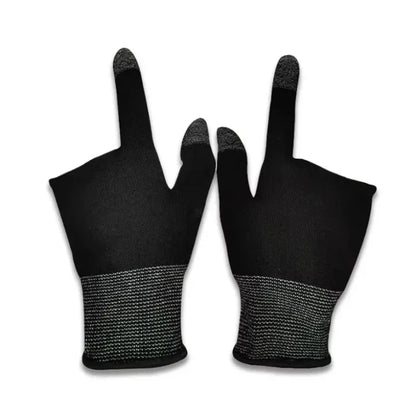 Gants de jeu mobiles anti-rayures, 2 pièces, mise à niveau, pour Gamer, accessoires de jeu, confortables, résistants à la sueur