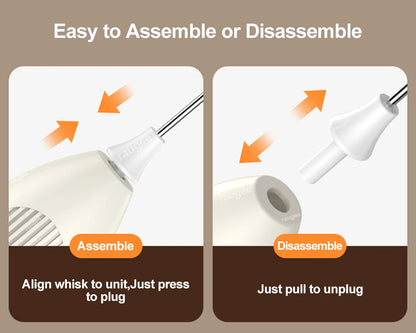 Mousseur à lait batteur Mini café fouet mélangeur sans fil Machine à mousse de lait mélangeur électrique agitateur portatif USB fabricant de mousse de lait