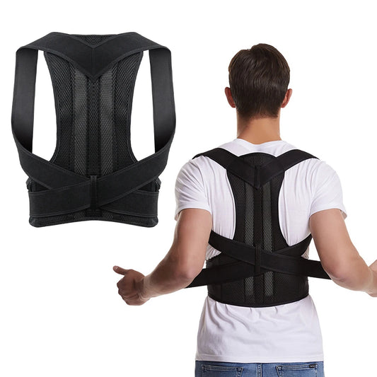 Attelle dorsale réglable pour hommes et femmes, ceinture de soutien lombaire dorsal