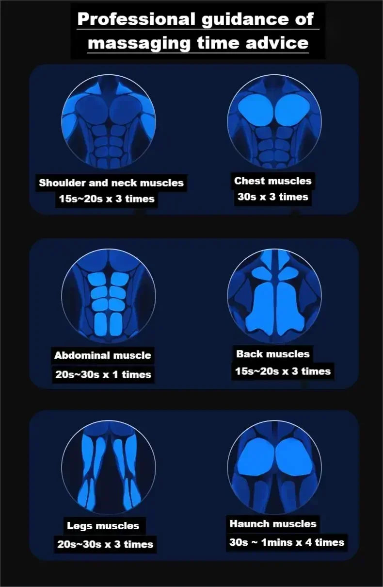 Appareil de massage 9 têtes