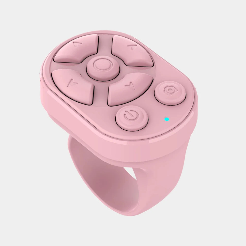 K2 Bluetooth Tiktok Remote Control Ring Gadget Flipping Selfie Fingertip Controller Give Likes 4 Buttons 10m for IPhone Xiaomi