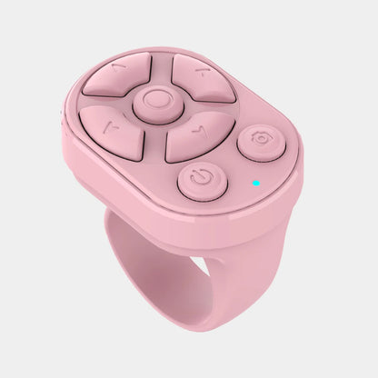 K2 Bluetooth Tiktok Remote Control Ring Gadget Flipping Selfie Fingertip Controller Give Likes 4 Buttons 10m for IPhone Xiaomi