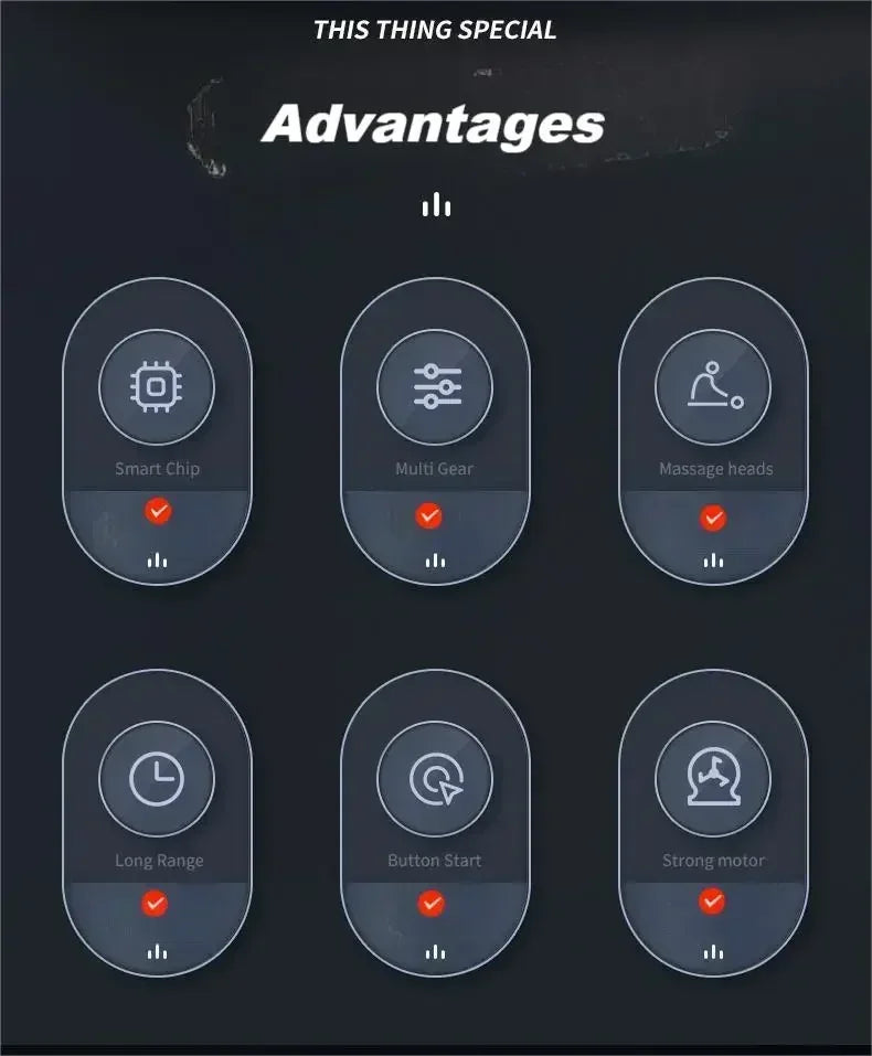 Appareil de massage 9 têtes