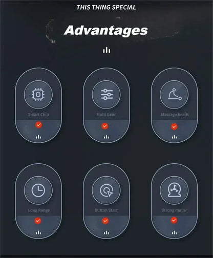 Appareil de massage 9 têtes