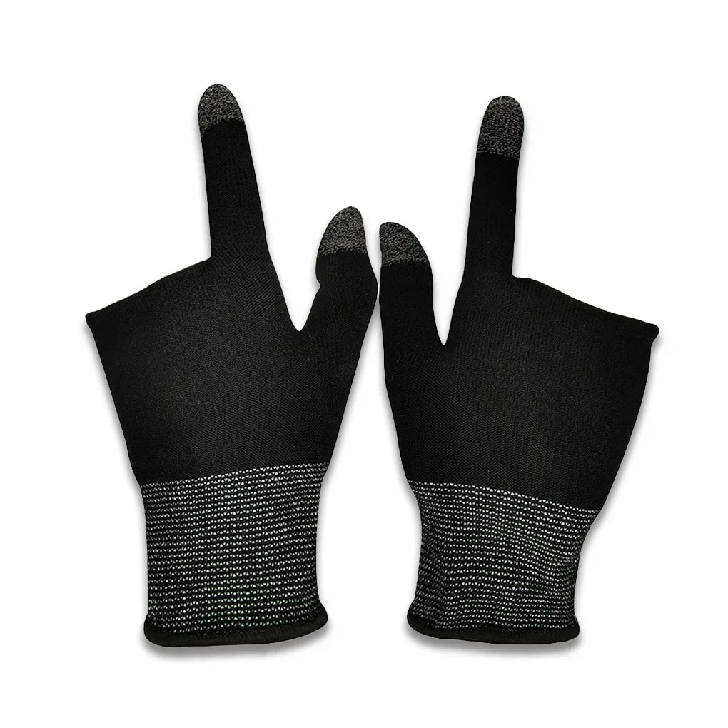 Gants de jeu mobiles anti-rayures, 2 pièces, mise à niveau, pour Gamer, accessoires de jeu, confortables, résistants à la sueur