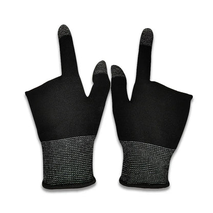 Gants de jeu mobiles anti-rayures, 2 pièces, mise à niveau, pour Gamer, accessoires de jeu, confortables, résistants à la sueur