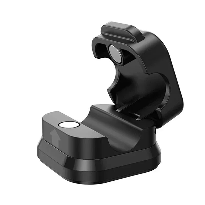 Enrouleur de câble magnétique à pince, porte-fil adhésif, porte-cordon, organisateur de câble, enrouleur de ligne de charge USB pour bureau