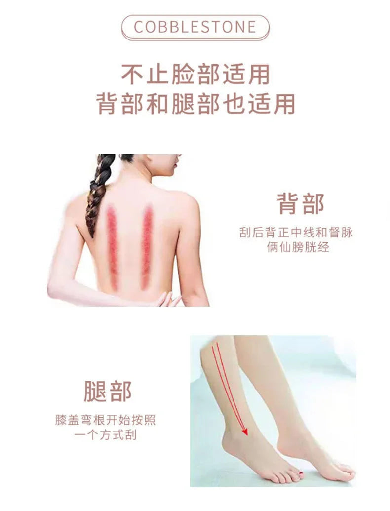 Planche de massage Gua Sha pour le visage, rose Guasha, ensemble de plaques diversifiées, masseur de visage, grattoirs, outils pour le visage, le cou, le dos, le corps