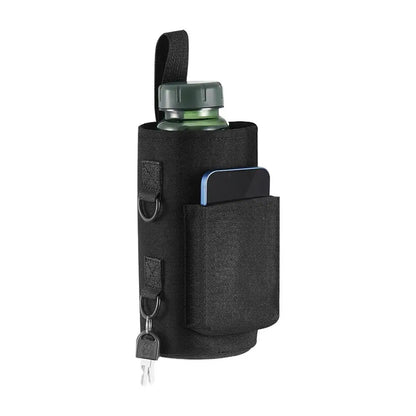 Aimant intégré de porte-bouteille d’eau magnétique pour une fixation facile à l’équipement d’exercice multi-usage avec sangle étanche