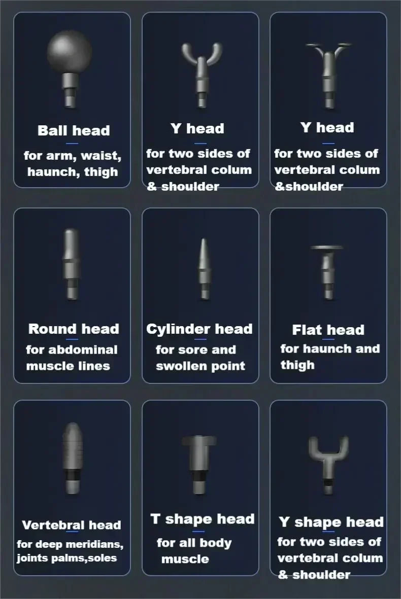 Appareil de massage 9 têtes