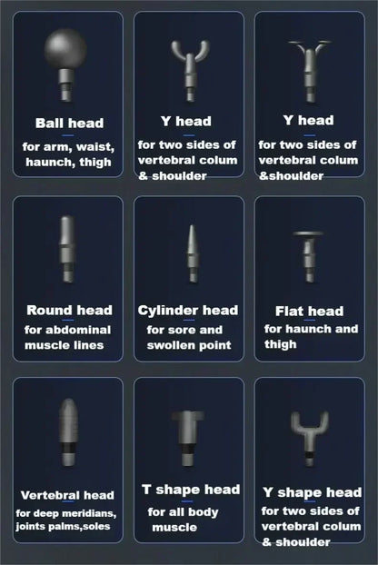 Appareil de massage 9 têtes