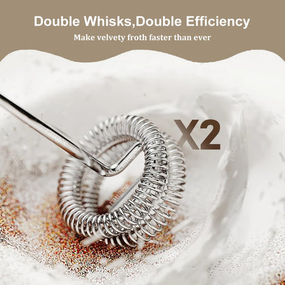 Mousseur à lait batteur Mini café fouet mélangeur sans fil Machine à mousse de lait mélangeur électrique agitateur portatif USB fabricant de mousse de lait