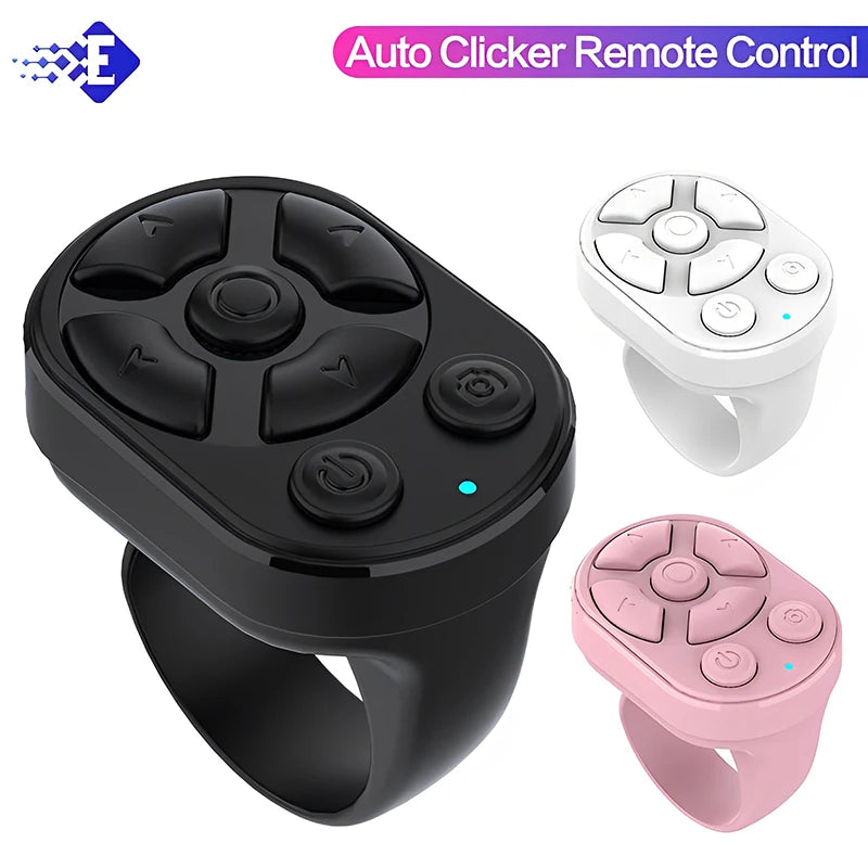K2 Bluetooth Tiktok Remote Control Ring Gadget Flipping Selfie Fingertip Controller Give Likes 4 Buttons 10m for IPhone Xiaomi